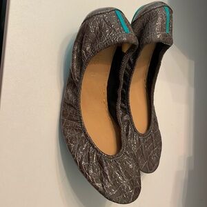 Tieks - Size 11 - Slate Grey Crocodile